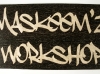 A-enseigne marqueterie style graffiti.